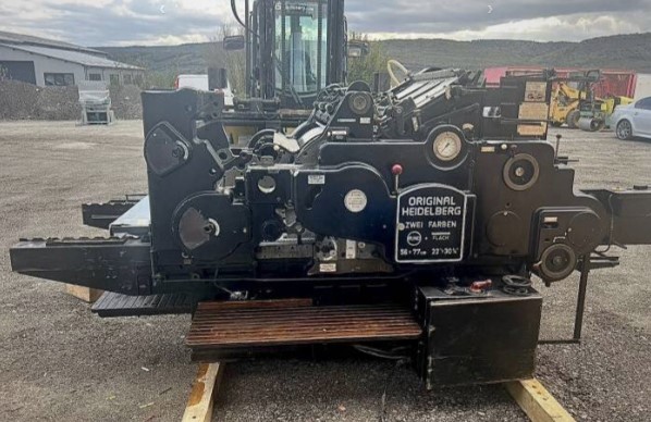 Used printing machinery
